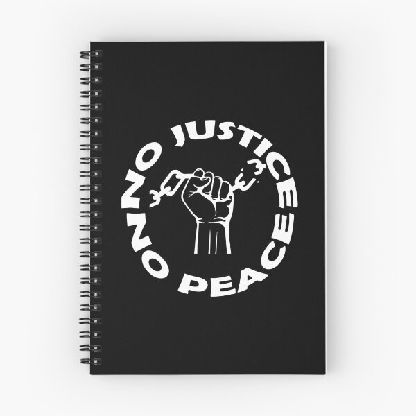 Item preview, no Justice no Peace designed and sold by Skeptikon.