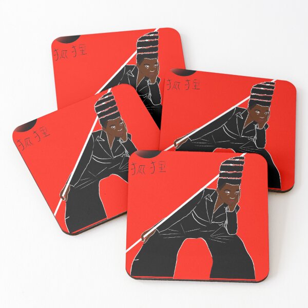 Item preview, Black karate red pose designed and sold by chillbladez.
