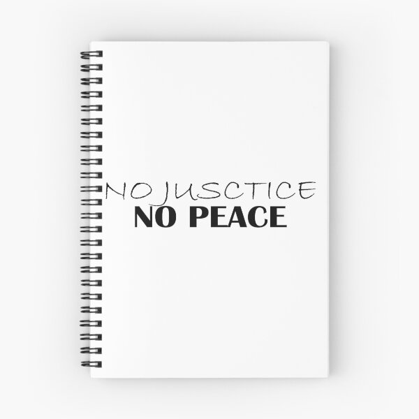 Item preview, no Justice no Peace designed and sold by Skeptikon.