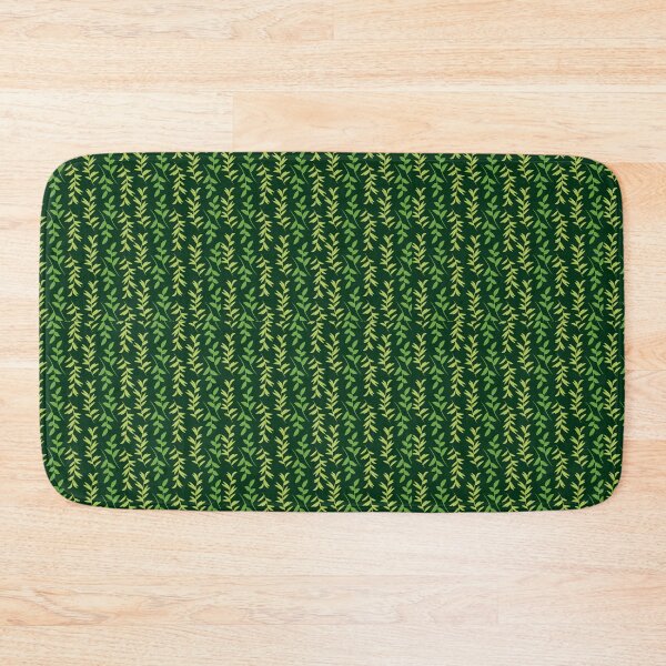 Item preview, Green Leaf Pattern Print designed and sold by alainakozyart.