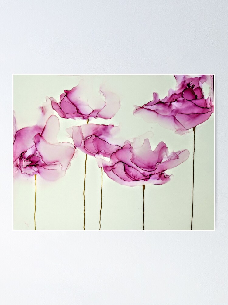 "Plum Whispers" Poster by AmberELamoreaux Redbubble