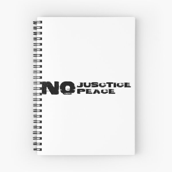Item preview, no Justice no Peace designed and sold by Skeptikon.
