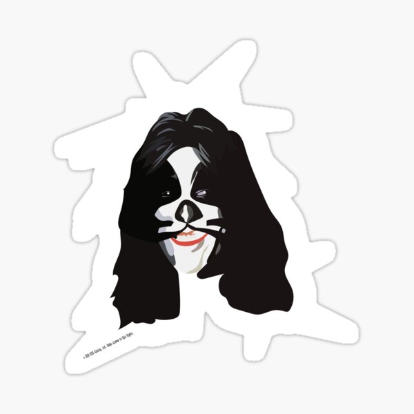 KISS - The Catman - Wicked Metal Art Sticker