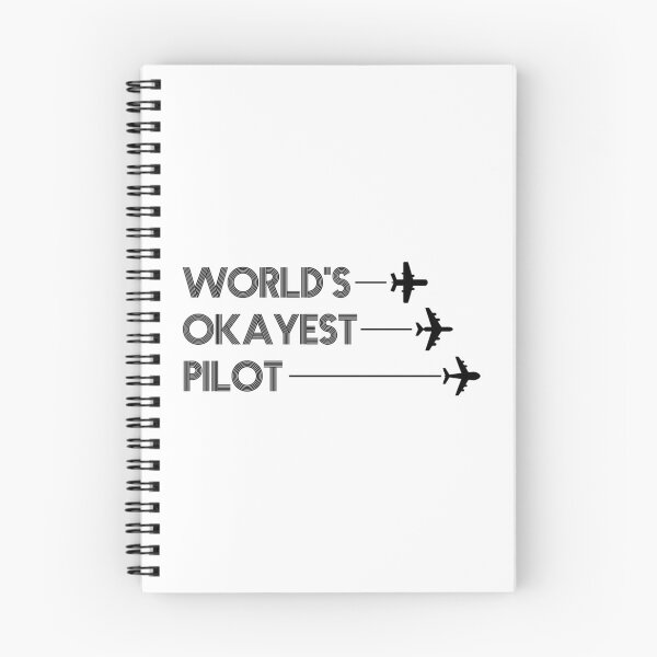 Item preview, World's Okayest Pilot designed and sold by kindxinn.
