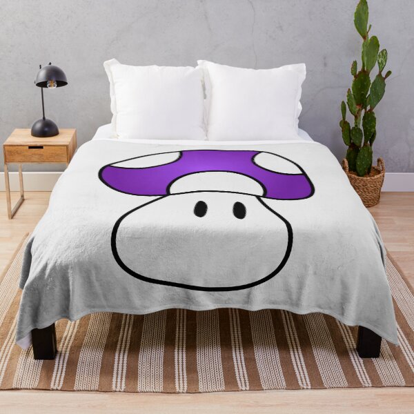 Item preview, Cute purple mushroom designed and sold by Perynal.