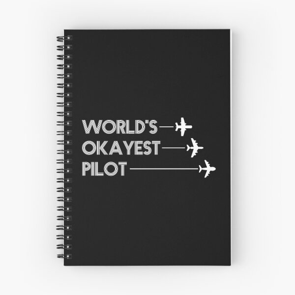Item preview, World's Okayest Pilot designed and sold by kindxinn.