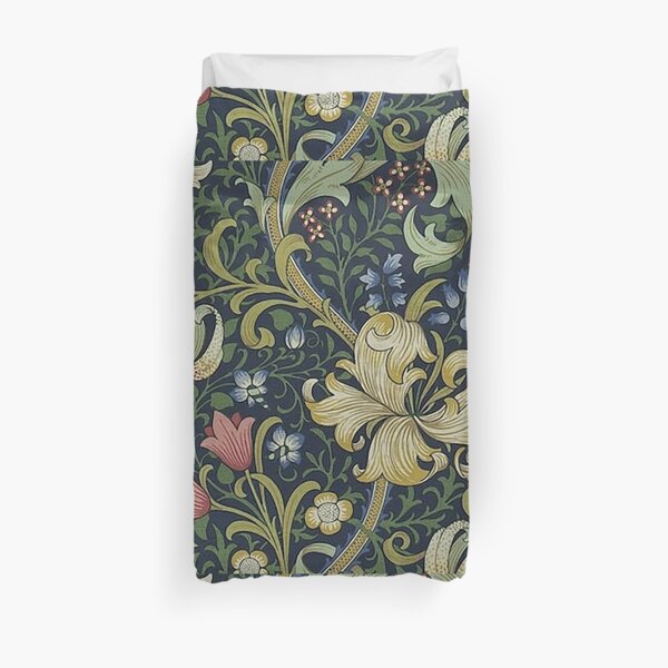 William Morris Golden Lily pattern Duvet Cover