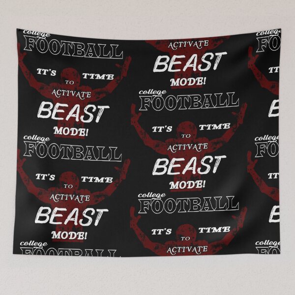 Item preview, Football Time to Activate Beast Mode designed and sold by Cindy Moore.