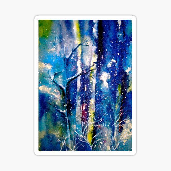 Winter....Grateful Sticker
