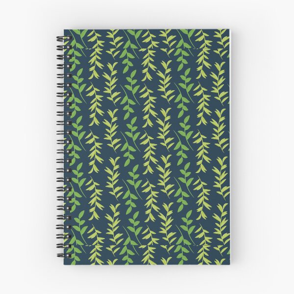 Item preview, Green Leaf Pattern Print - Blue designed and sold by alainakozyart.