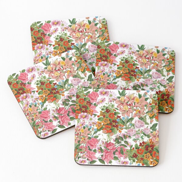 Item preview, Floral pattern on white background  designed and sold by MariaMarinova.