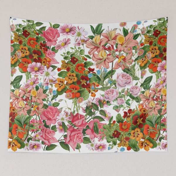 Item preview, Floral pattern on white background  designed and sold by MariaMarinova.