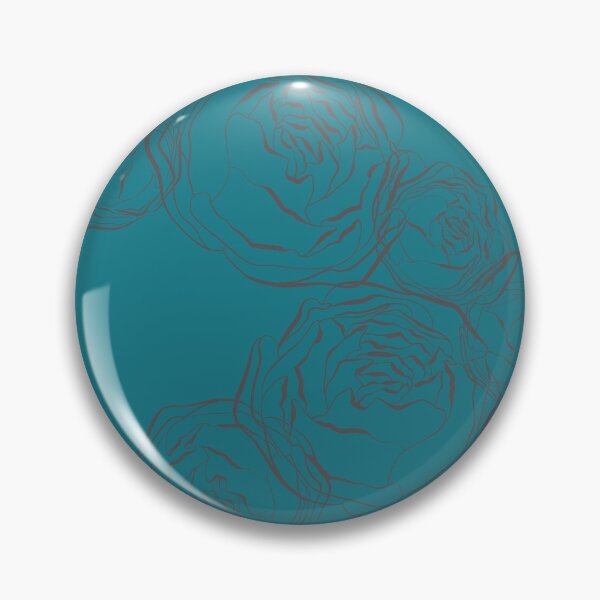 Item preview, Modern Botanicals in a Minimalistic Design on Turquoise designed and sold by Nugget Of Happiness.