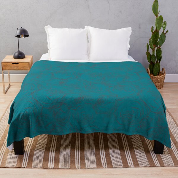 Item preview, Modern Botanicals in a Minimalistic Design on Turquoise designed and sold by Nugget Of Happiness.