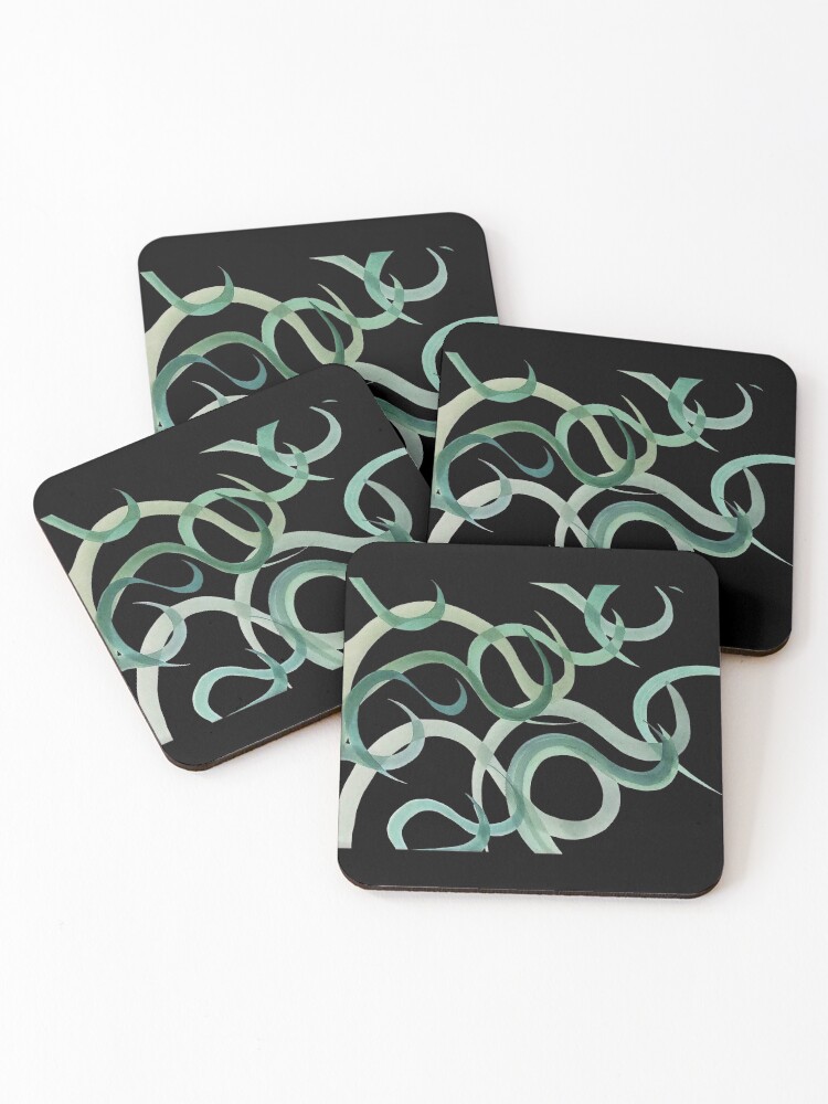 Thumbnail 1 of 5, Coasters (Set of 4), Harmony designed and sold by KidSquidStudios.