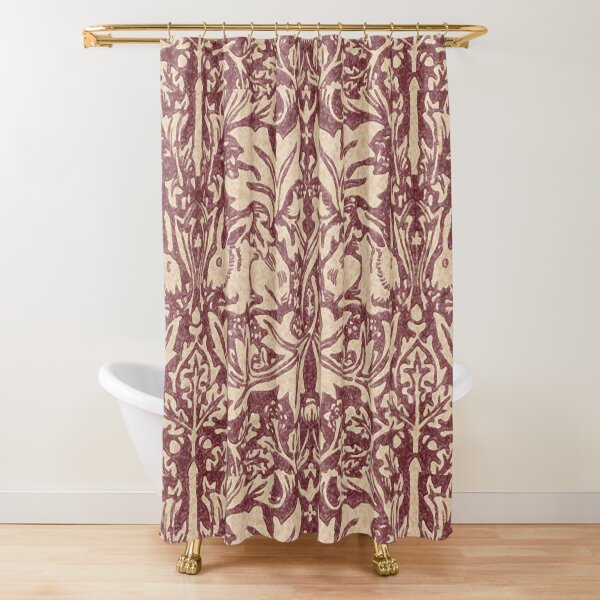 Item preview, William Morris Brer Rabbit (burgundy) pattern designed and sold by thomasjgaulton.