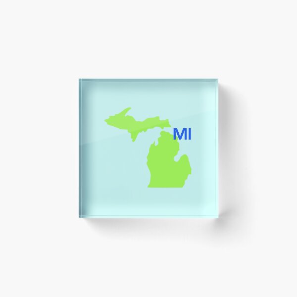 Item preview, State of Michigan  designed and sold by CoralFoxDesigns.