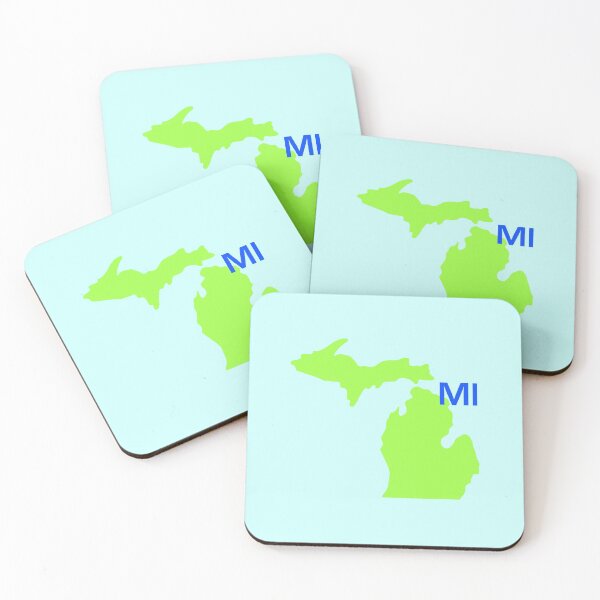 Item preview, State of Michigan  designed and sold by CoralFoxDesigns.