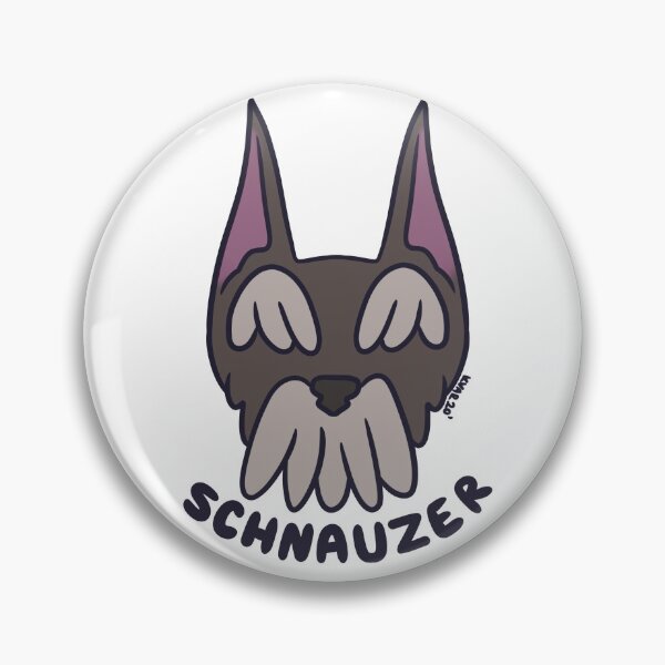 Artikelvorschau, Schnauzer entworfen und verkauft von Bobbleheadtees.
