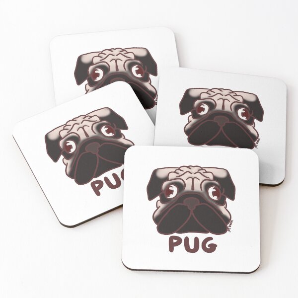 Item preview, Pug designed and sold by Bobbleheadtees.