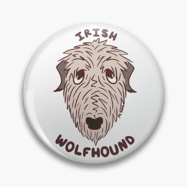 Item preview, Irish Wolfhound  designed and sold by Bobbleheadtees.