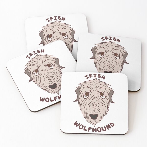 Item preview, Irish Wolfhound  designed and sold by Bobbleheadtees.