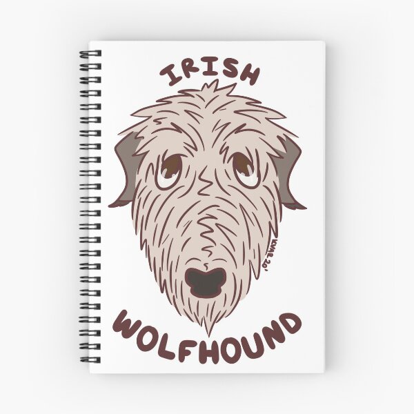 Artikelvorschau, Irischer Wolfshund entworfen und verkauft von Bobbleheadtees.