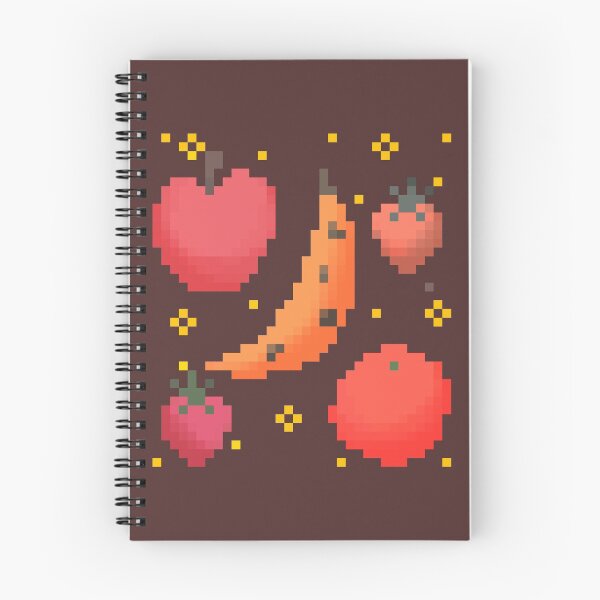 Item preview, Fruit pixel art designed and sold by Lorajean Gudmundsen.