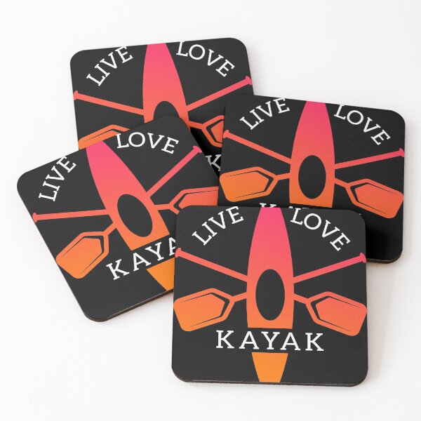 Item preview, Love Kayak Colorful Kayak Gift Design Idea Kayaking design designed and sold by Lisbob.