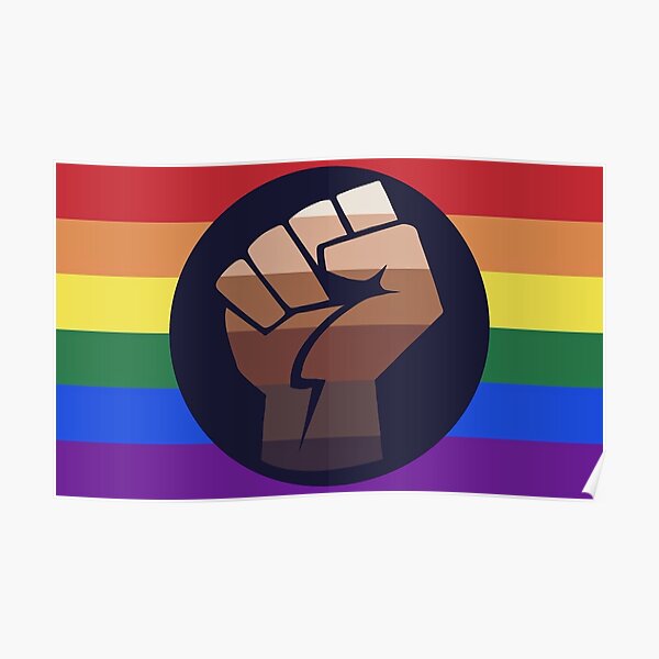 LBGT+ BLM Poster