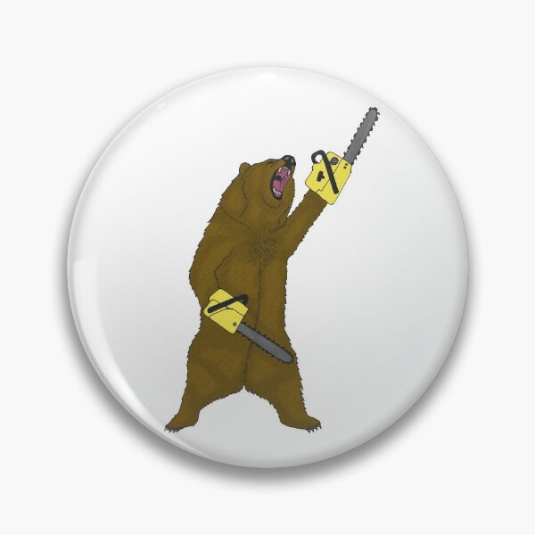 Item preview, Chainsaw Bear (color) designed and sold by ghostlyinsight.