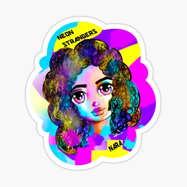 Neon Strangers 2 Sticker
