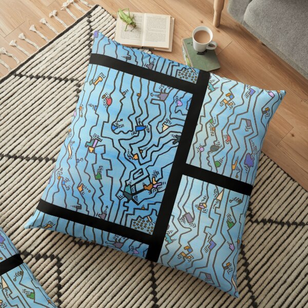 If These Lines Make Sense Floor Pillow