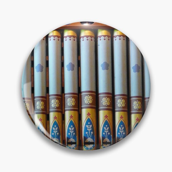 Item preview, Colourful organ pipes designed and sold by Jenny Setchell.