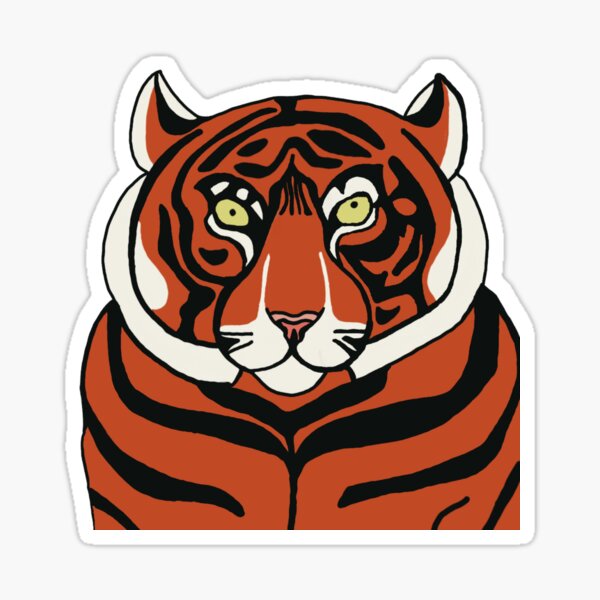 Tiger Sticker