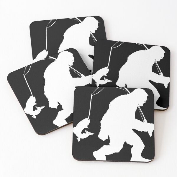 Item preview, Fishing graphic | Funny Big foot & Fish Themed print designed and sold by Lisbob.