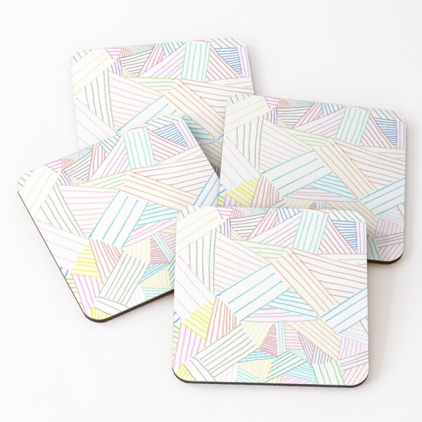 Item preview, Colorful abstract line art designed and sold by Argyburgy.