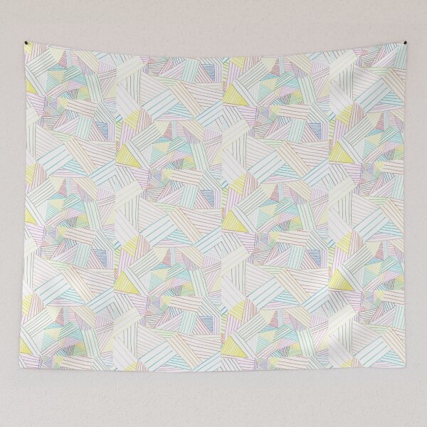 Item preview, Colorful abstract line art designed and sold by Argyburgy.