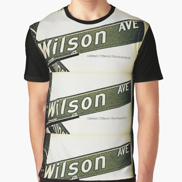 Wilson Avenue (Official), Pasadena, California by Mistah Wilson Graphic T-Shirt