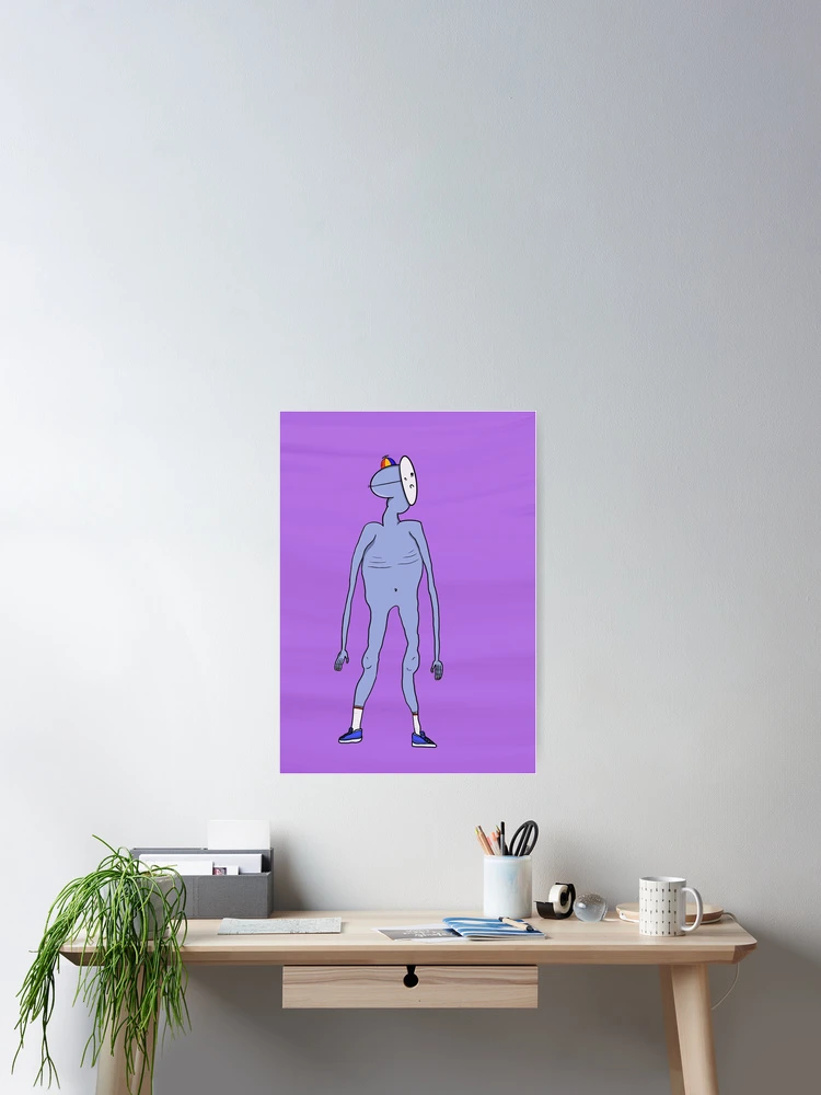 Thumbnail 2 of 3, Poster, Alien Sad Boi  designed and sold by ReeceWD.