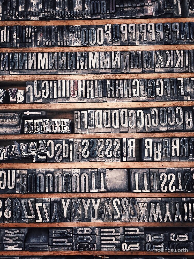 Type Case by hollingsworth