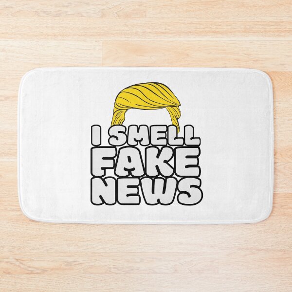 Item preview, "I Smell Fake News" Funny Donald Trump Media Protest designed and sold by Forbidden Merch.