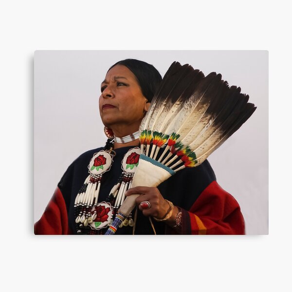 Item preview, Pow Wow Portrait designed and sold by heatherfriedman.