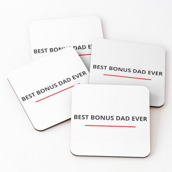 Item preview, best Bonus Dad Ever, step dad gift designed and sold by B3N-arts.