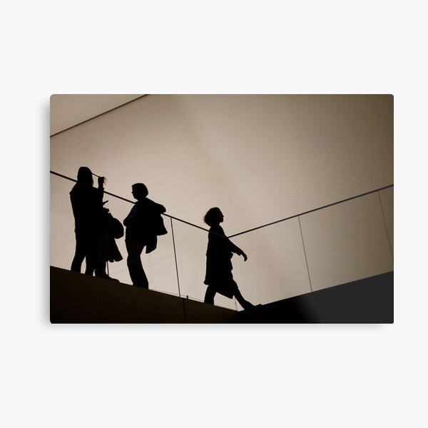 Silhouettes Metal Print