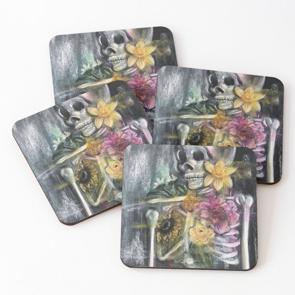 Item preview, Skeleton With Flowers designed and sold by GraceMaust.