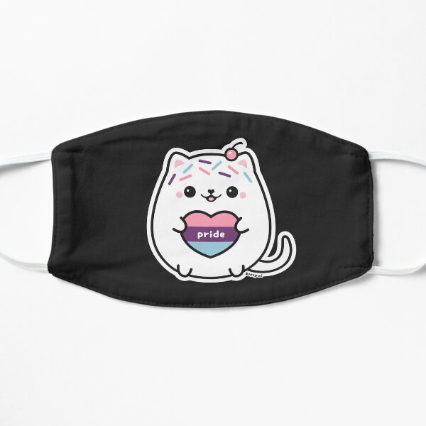 Bisexual Kitty Cat Flat Mask