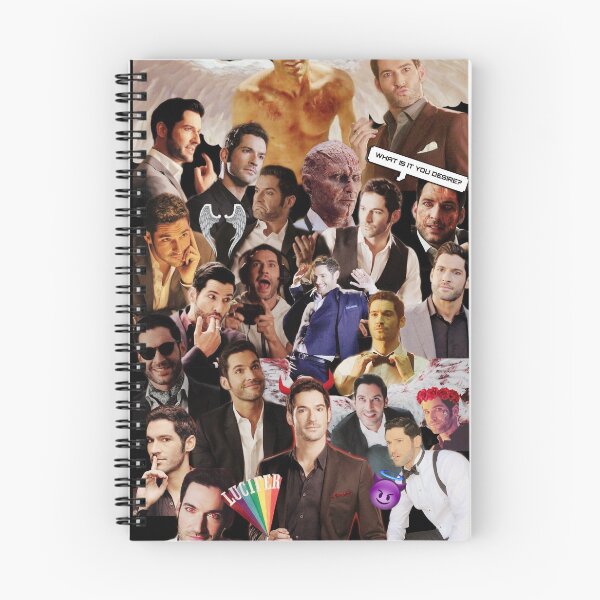 Item preview, Lucifer collage designed and sold by fanartbygabi | Gabi Veiga.