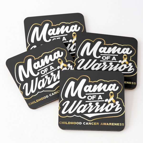 Item preview, Childhood Cancer Awareness products, Mama of a Warrior designed and sold by Lisbob.