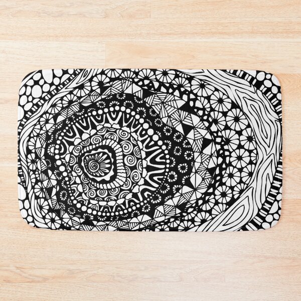 Item preview, Abstract zentangle-inspired art designed and sold by Somjaijaithieng.